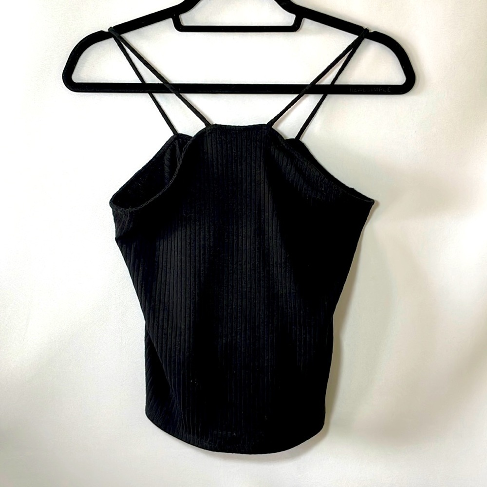 GUESS Nadia Halter Crop Top - Tops - Women